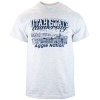 Utah State University Old Main Hill Aggie Nation Unisex T-Shirt